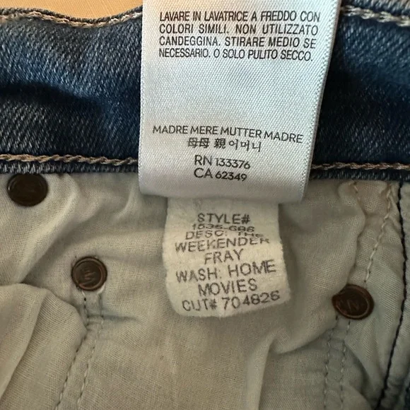 MOTHER Weekender Fray - Picture 4 of 6